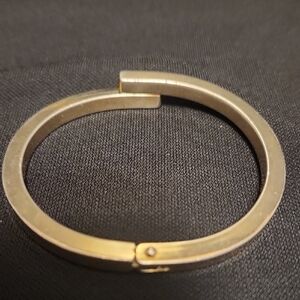 Vintage Gold-tone Handcuff Bracelet